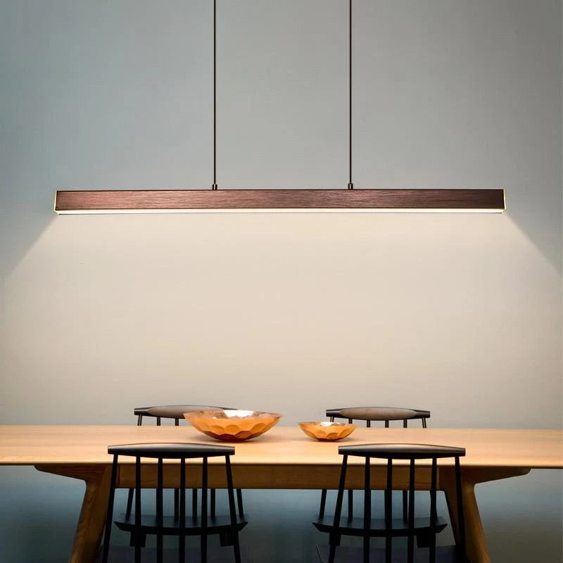 Pendant Light Linear LED Dimmable With Remote Control