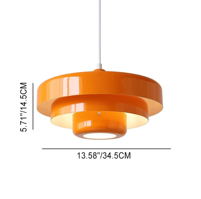 Pendant Light Multi-Layered Vintage Adjustable Drop