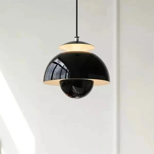 Pendant Light Overlapping Petal Shade Integrated LED