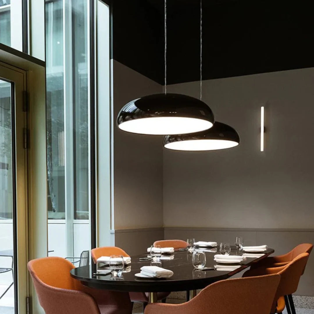 Pendant Light Spun Aluminium Thin-Wall Adjustable Drop