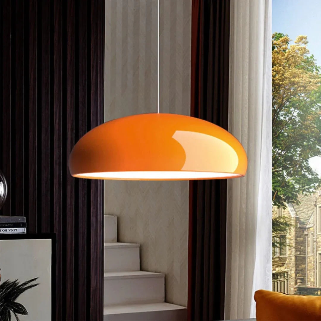 Pendant Light Spun Aluminium Thin-Wall Adjustable Drop
