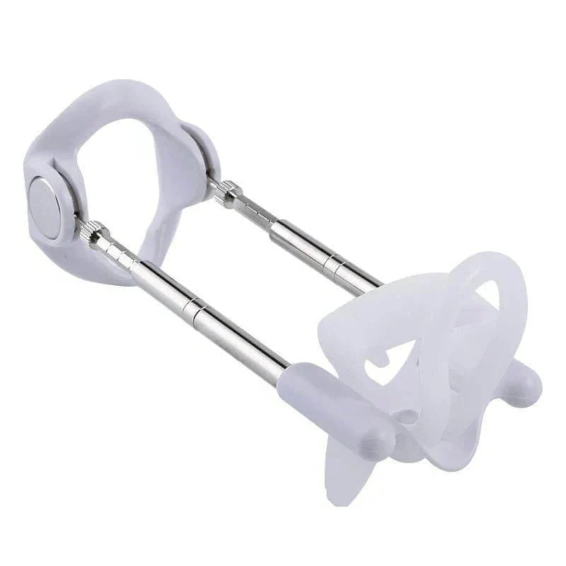 Penile Traction Device Adjustable Tension Stainless Steel & Silicone