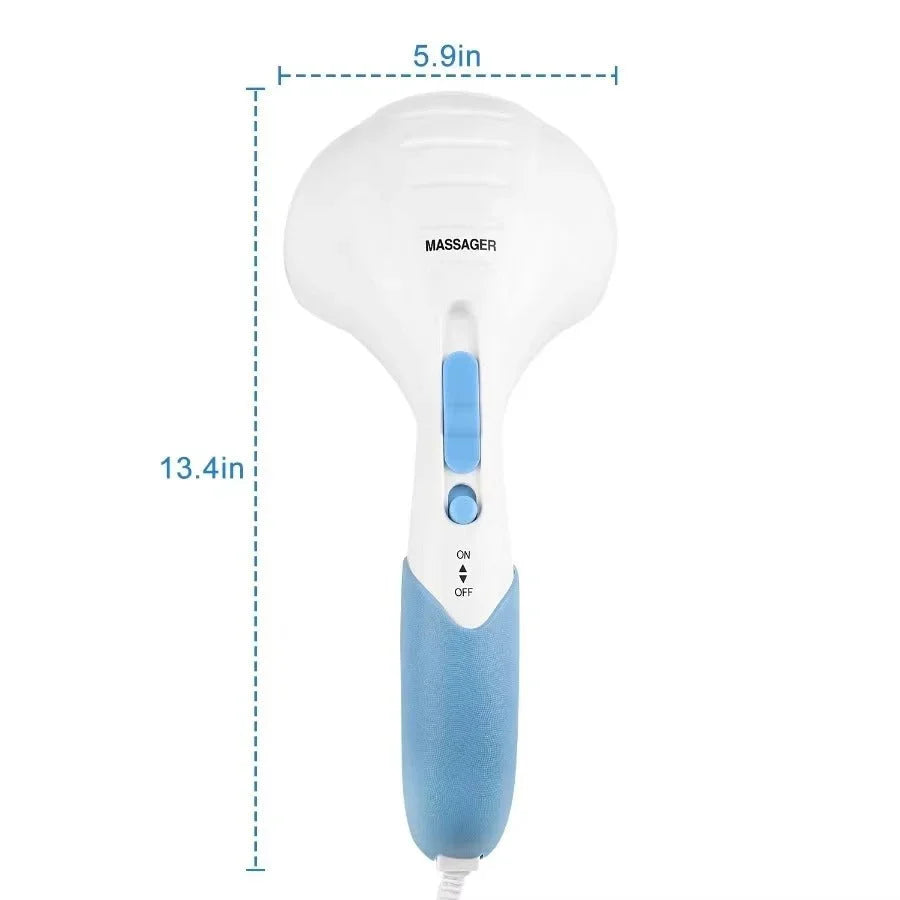 Percussion Massager Dual-Head Rechargeable Adjustable Speed
