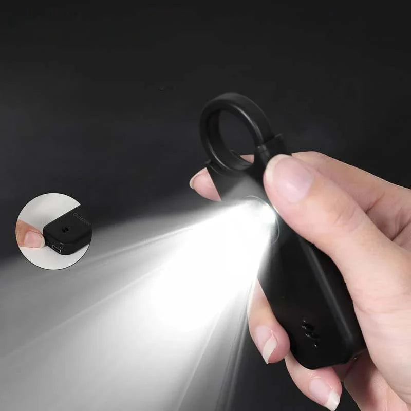 Personal Safety Alarm 130 dB Siren Built-In LED Light