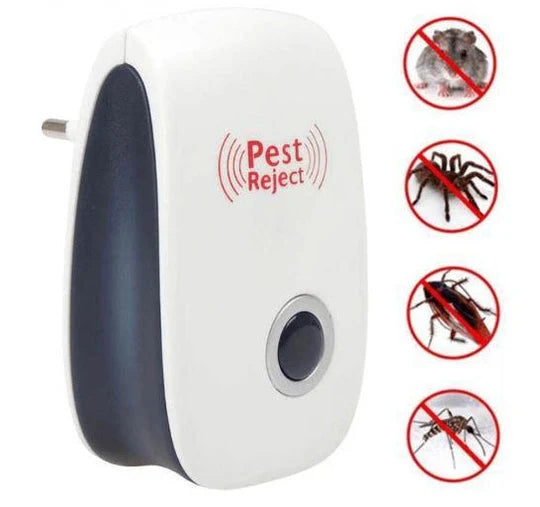 Pest Repellent Ultrasonic & Electromagnetic Plug-In Pet-Safe
