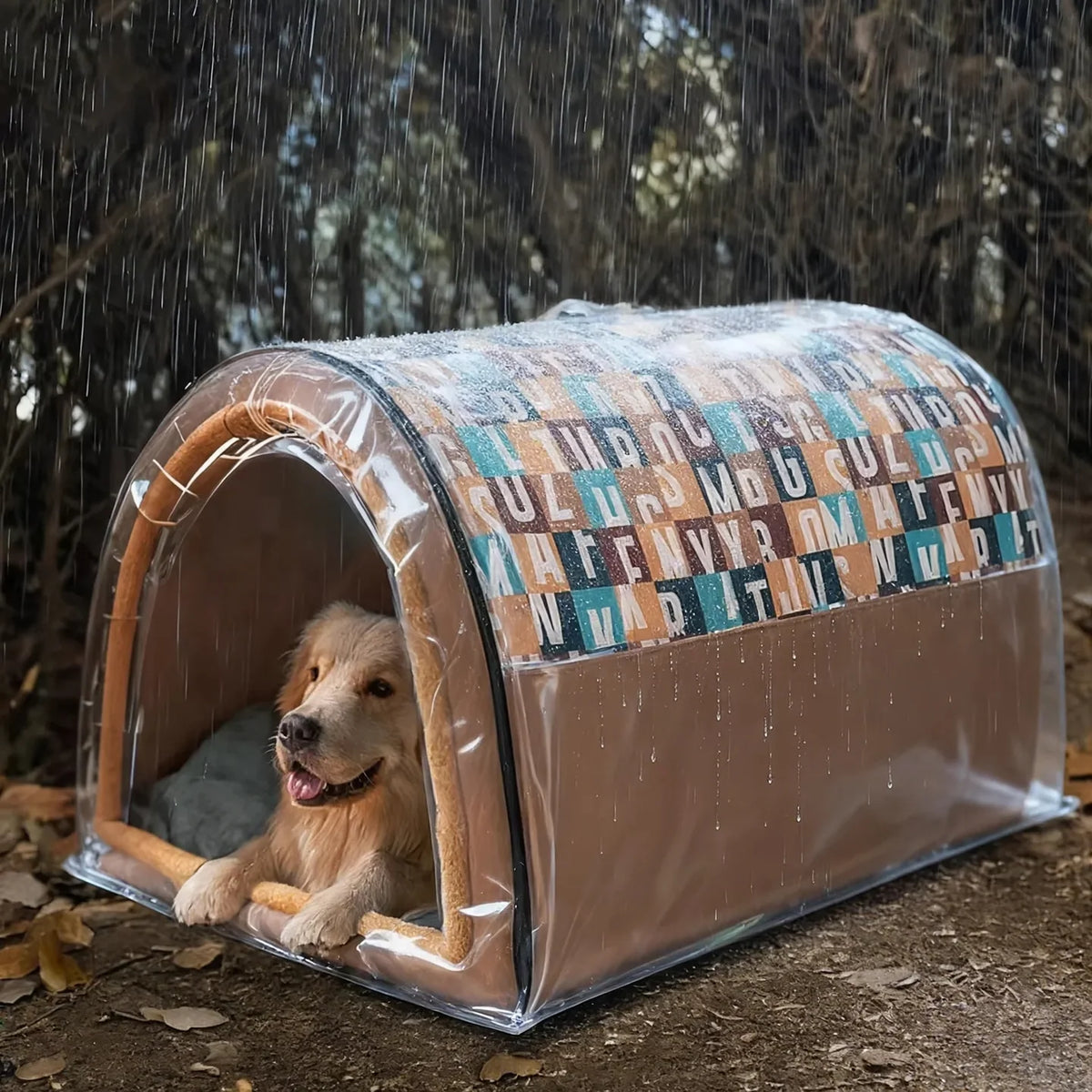 Pet Bed Arched Roof Waterproof & Breathable