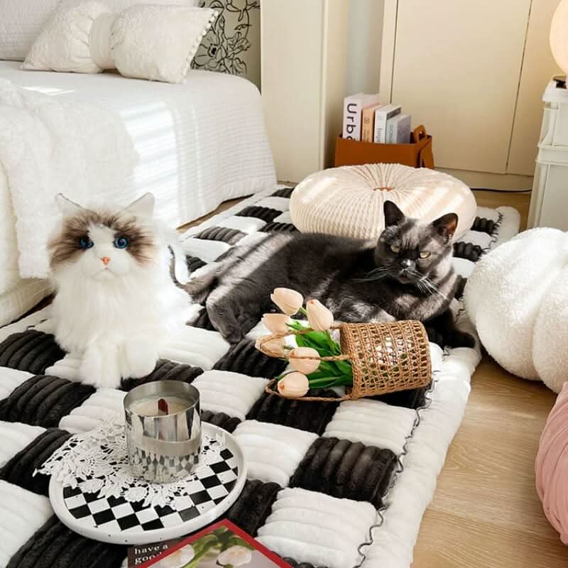Pet Blanket Chenille Non-Slip Machine Washable