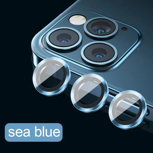 Phone Camera Lens Protector Scratch-Resistant Glass Set of 3