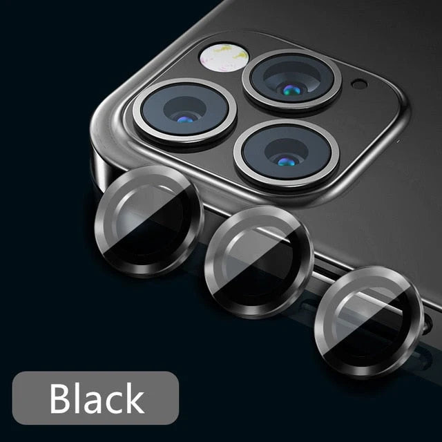 Phone Camera Lens Protector Scratch-Resistant Glass Set of 3