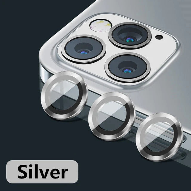 Phone Camera Lens Protector Scratch-Resistant Glass Set of 3