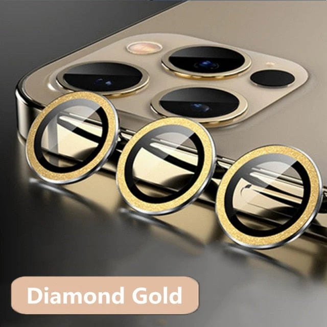 Phone Camera Lens Protector Scratch-Resistant Glass Set of 3