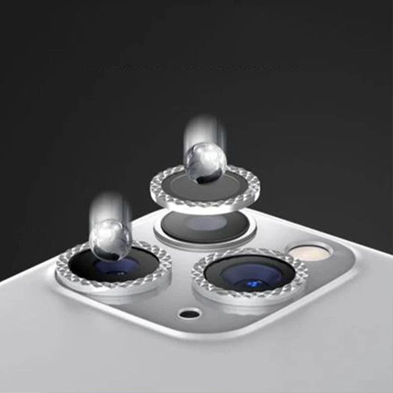 Phone Camera Lens Protector Scratch-Resistant Glass Set of 3