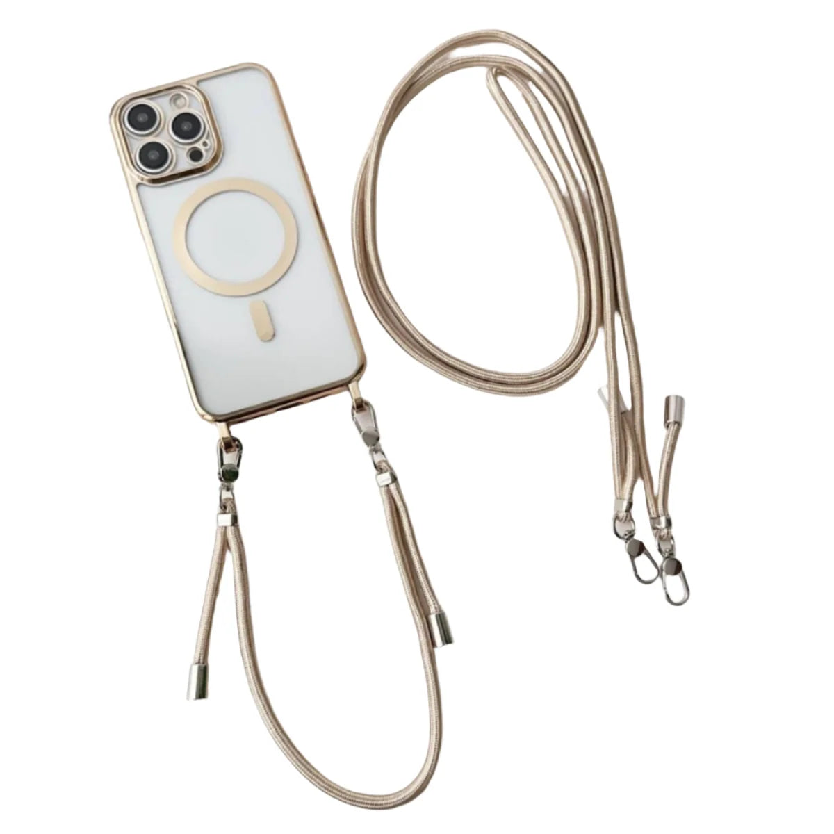 Phone Case Adjustable Crossbody Strap Scratch & Impact Protection