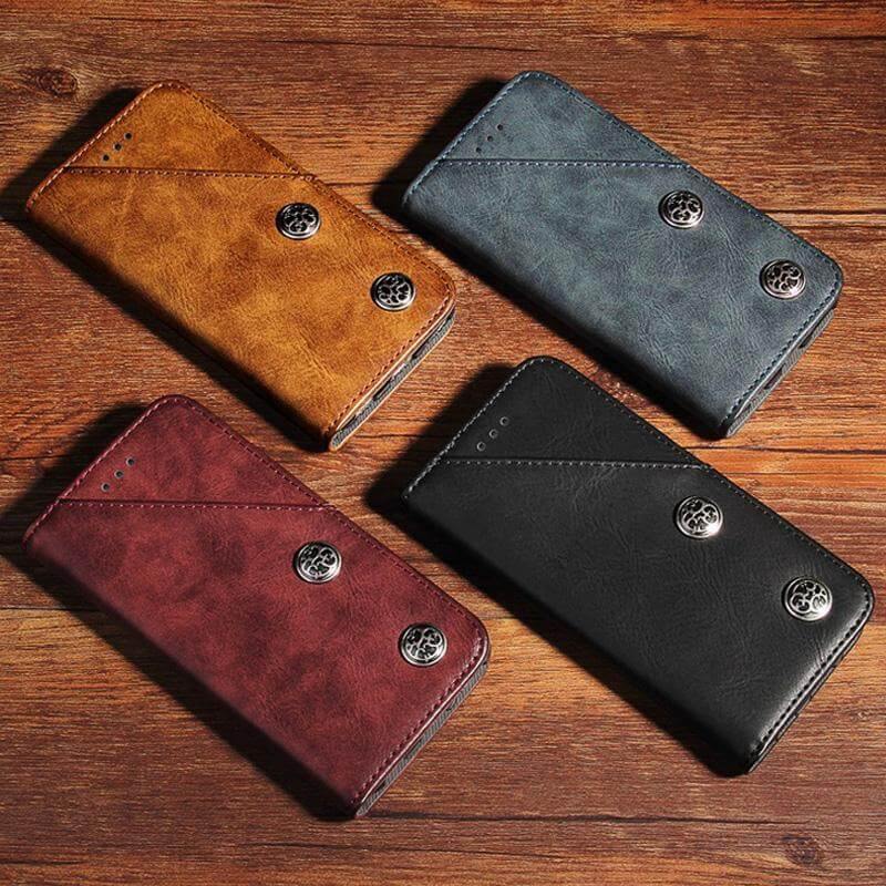 Phone Case Flip Cover Card Pocket Kickstand