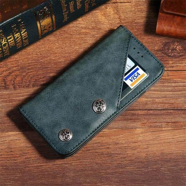 Phone Case Flip Cover Card Pocket Kickstand
