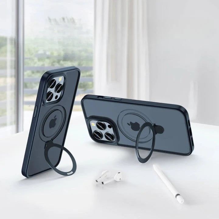 Phone Case Magnetic Ring Holder Full-Coverage Drop Protection