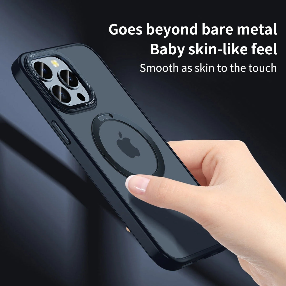 Phone Case Magnetic Ring Holder Full-Coverage Drop Protection