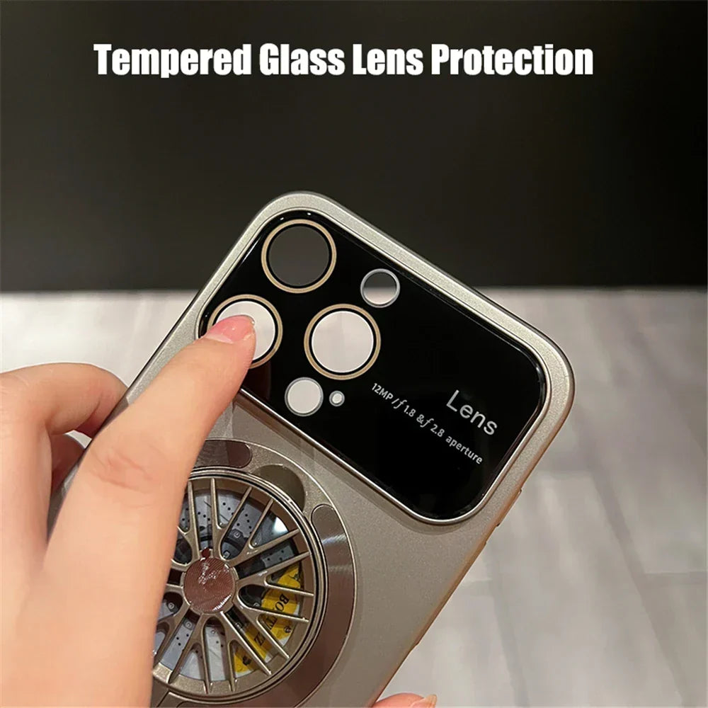 Phone Case Rotating Kickstand Camera Protection