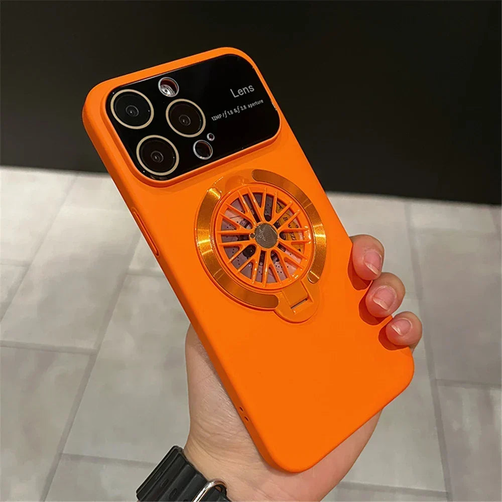 Phone Case Rotating Kickstand Camera Protection