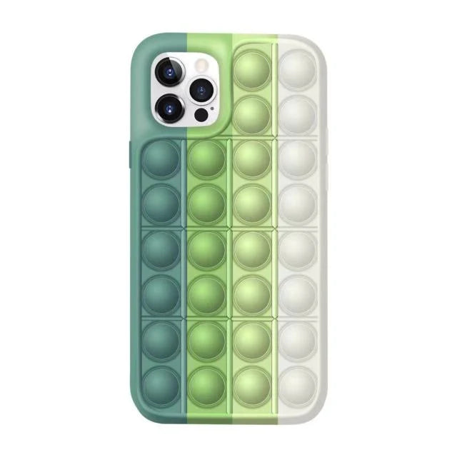 Phone Case Silicone Bubble Fidget Stress Relief