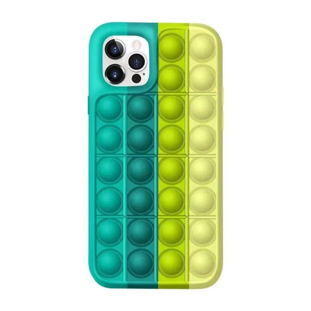 Phone Case Silicone Bubble Fidget Stress Relief