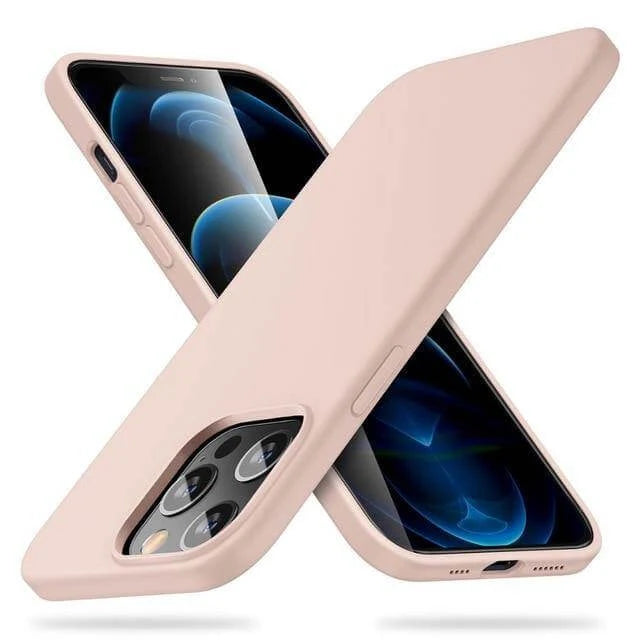 Phone Case Silicone Shock-Resistant Raised Edge Protection