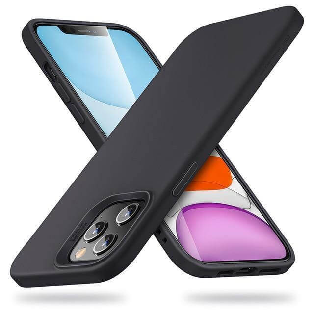 Phone Case Silicone Shock-Resistant Raised Edge Protection