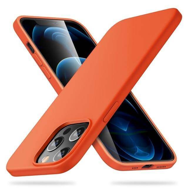 Phone Case Silicone Shock-Resistant Raised Edge Protection