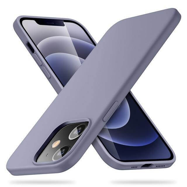 Phone Case Silicone Shock-Resistant Raised Edge Protection