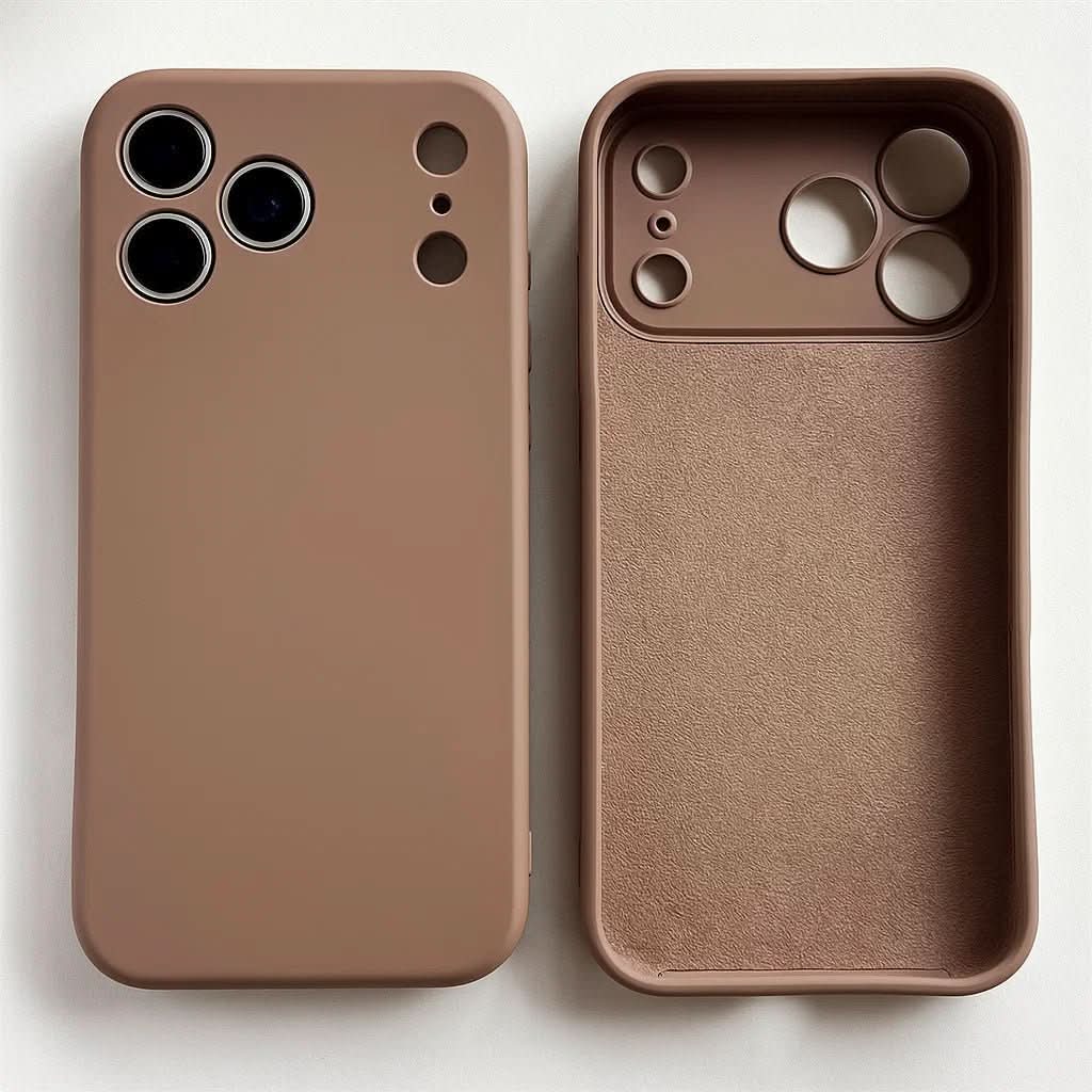 Phone Case Slim Shock-Absorbing Soft-Touch Silicone Grip
