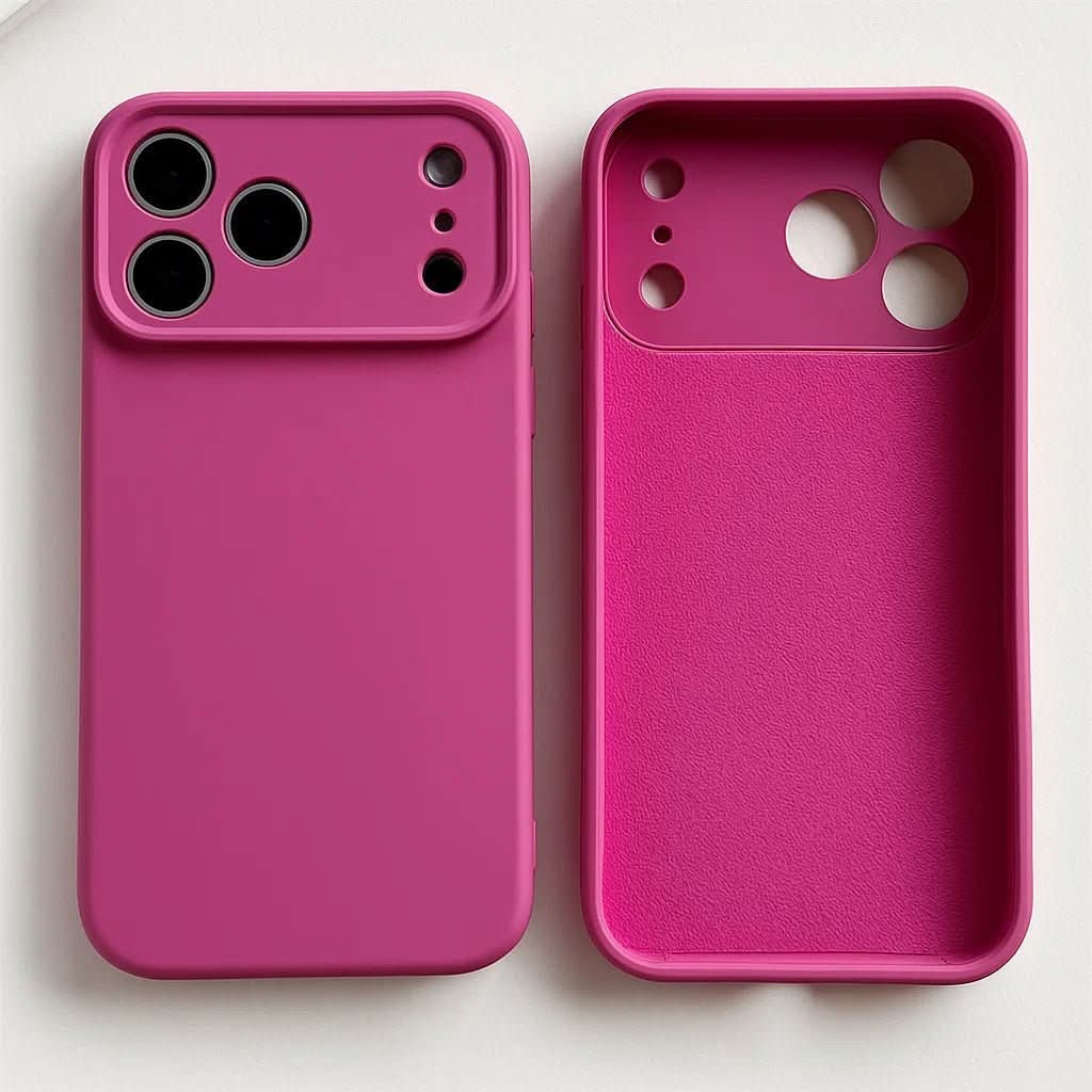 Phone Case Slim Shock-Absorbing Soft-Touch Silicone Grip