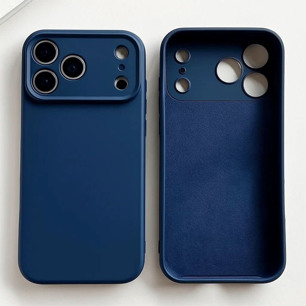 Phone Case Slim Shock-Absorbing Soft-Touch Silicone Grip