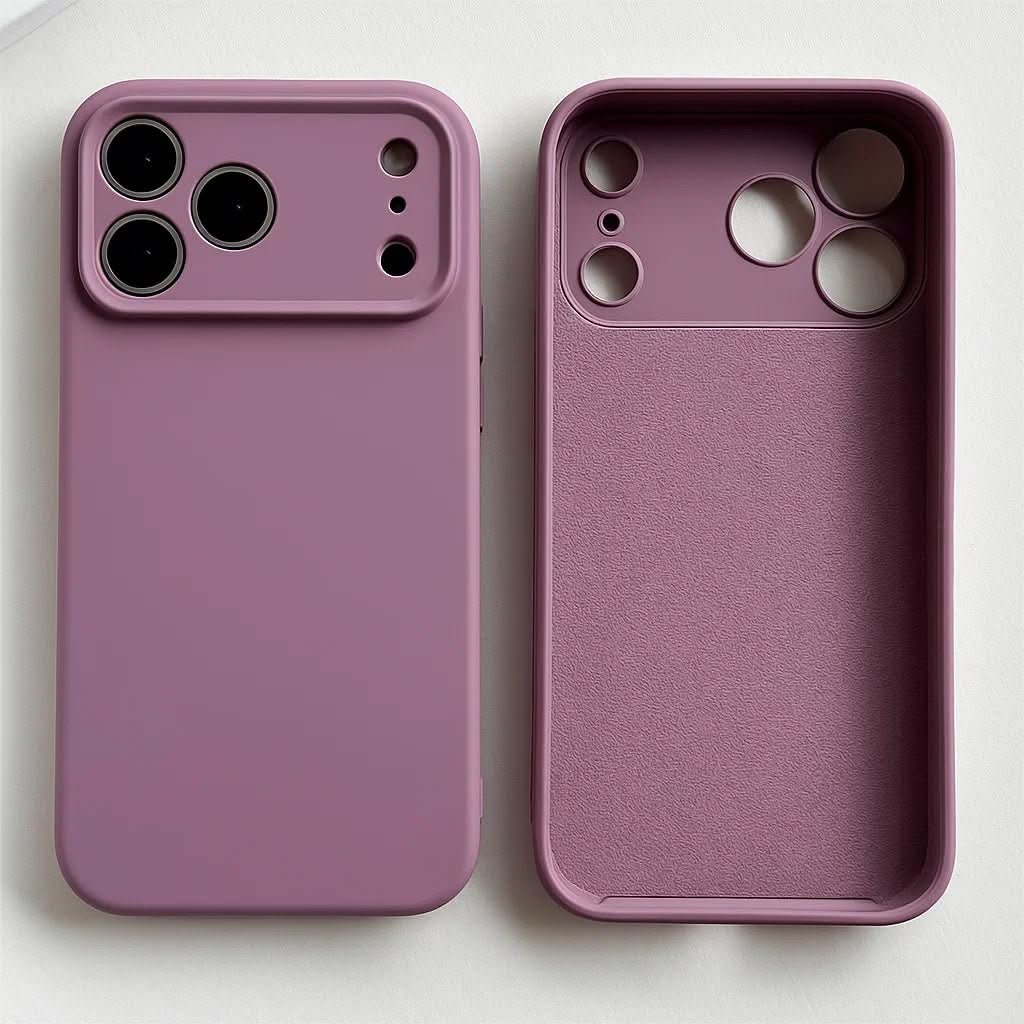 Phone Case Slim Shock-Absorbing Soft-Touch Silicone Grip