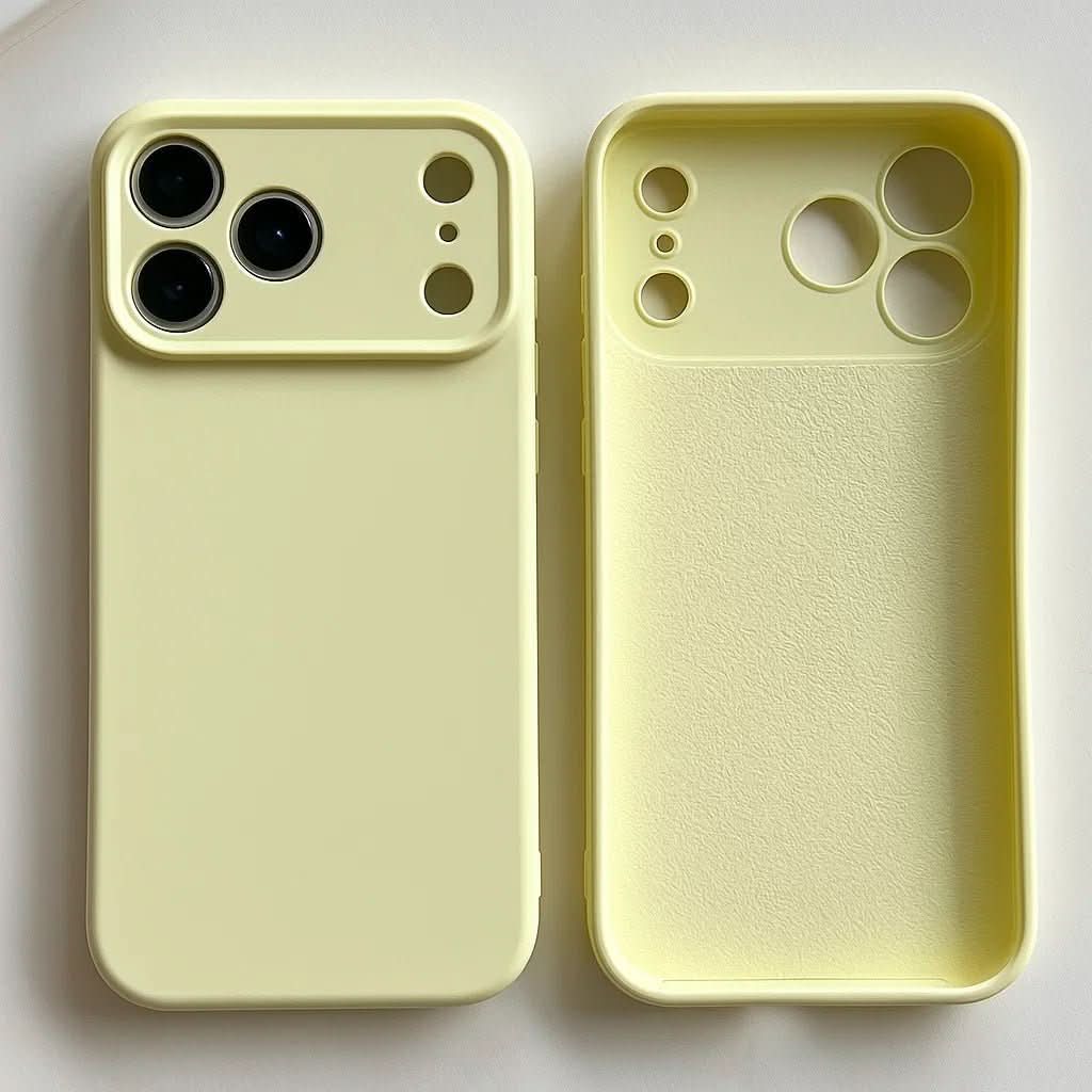 Phone Case Slim Shock-Absorbing Soft-Touch Silicone Grip