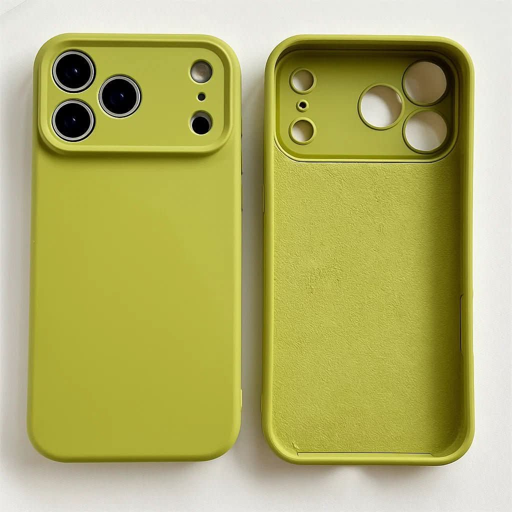 Phone Case Slim Shock-Absorbing Soft-Touch Silicone Grip