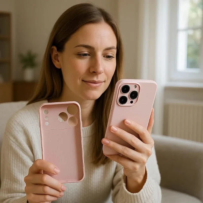 Phone Case Slim Shock-Absorbing Soft-Touch Silicone Grip