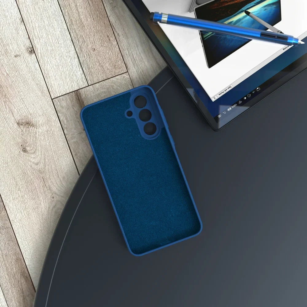 Phone Case Slim Silicone Shock-Absorbing Raised Screen & Camera Edges