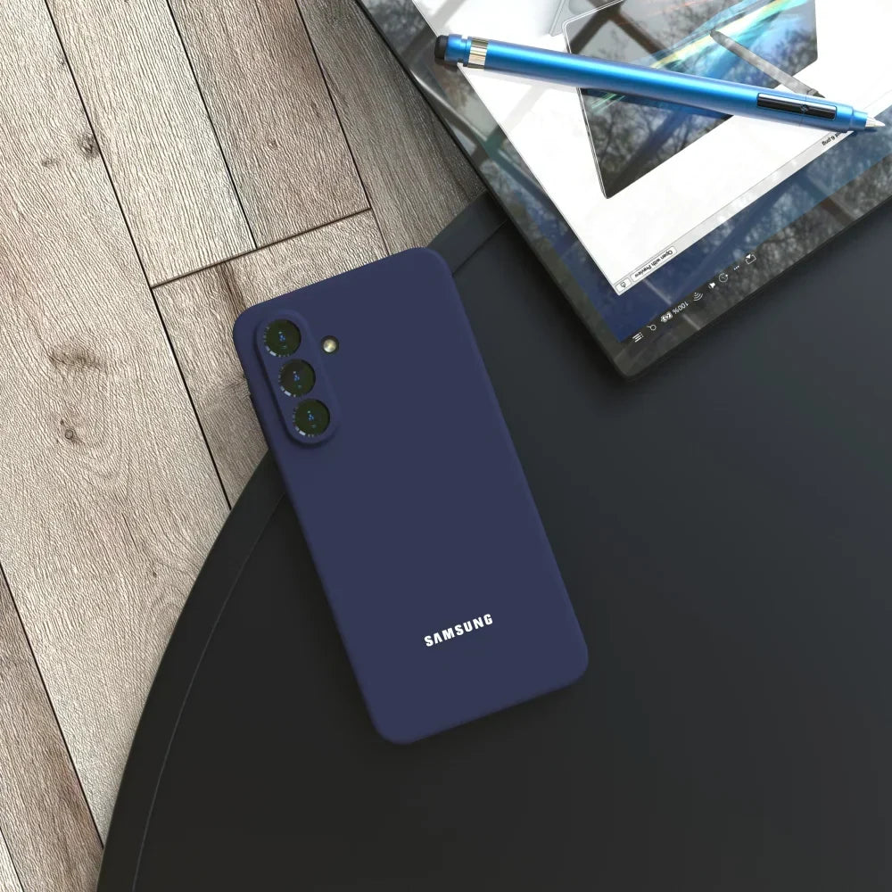Phone Case Slim Silicone Shock-Absorbing Raised Screen & Camera Edges