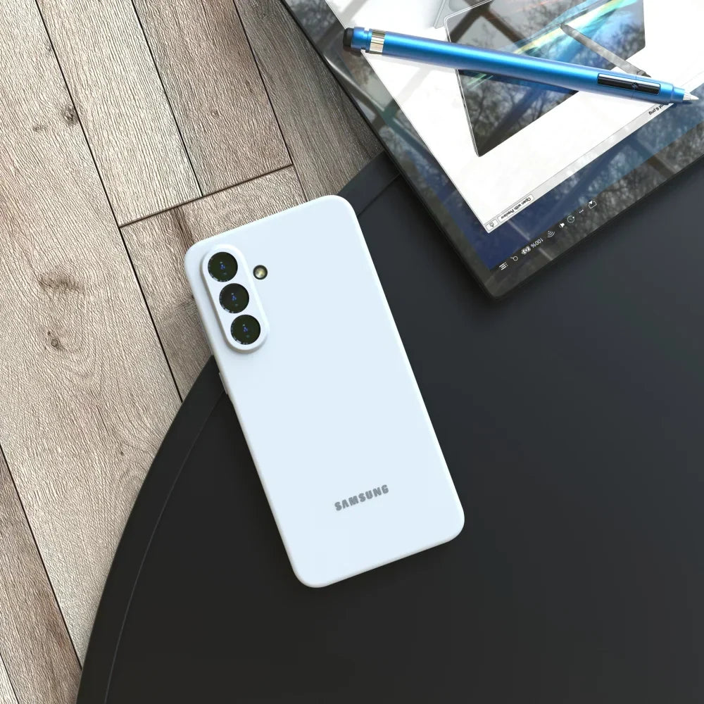 Phone Case Slim Silicone Shock-Absorbing Raised Screen & Camera Edges