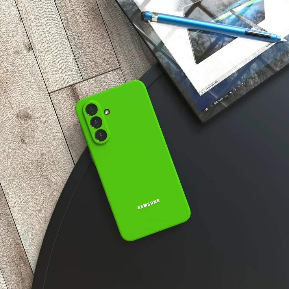 Phone Case Slim Silicone Shock-Absorbing Raised Screen & Camera Edges