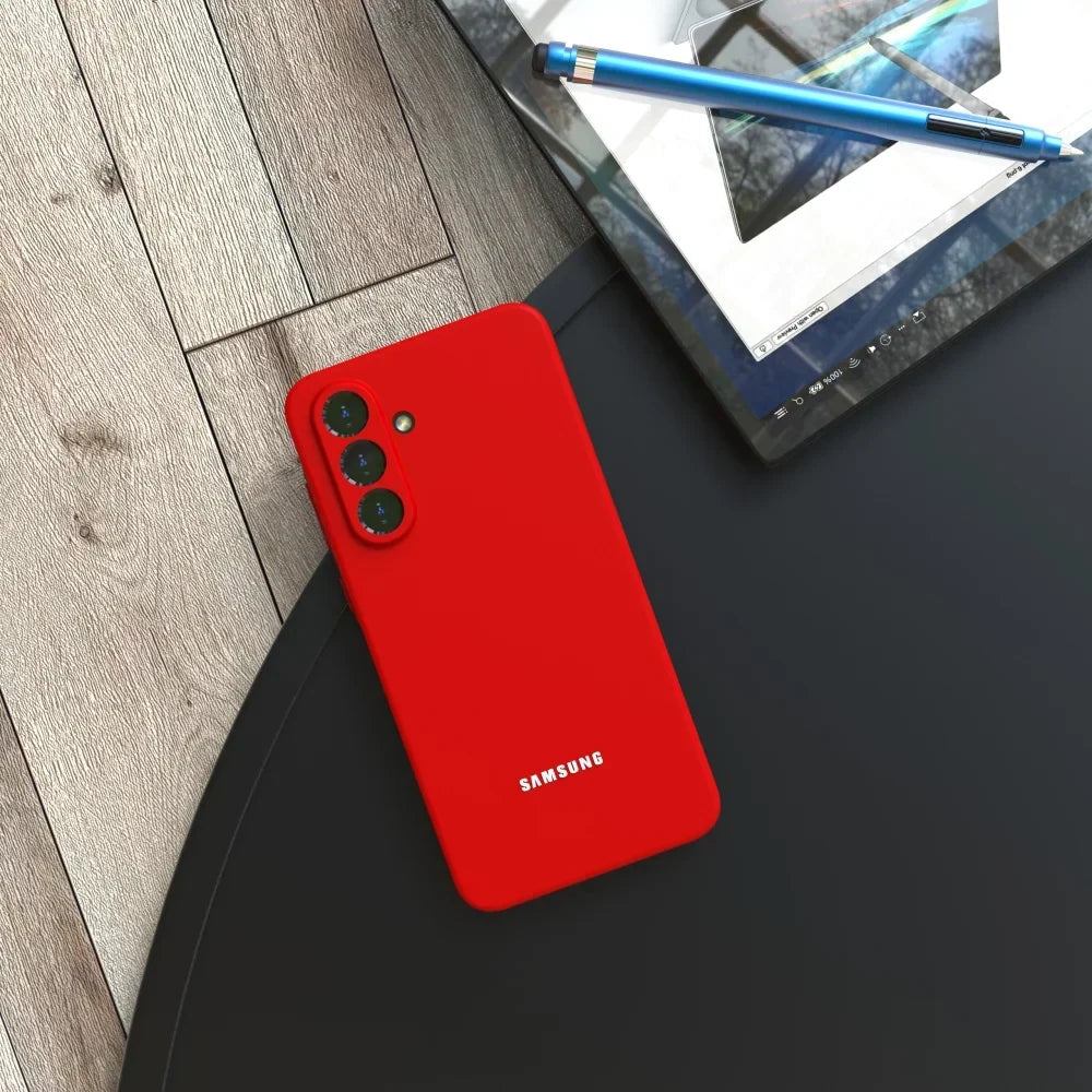 Phone Case Slim Silicone Shock-Absorbing Raised Screen & Camera Edges