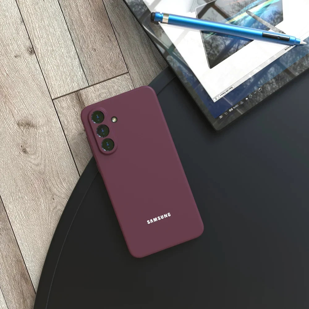 Phone Case Slim Silicone Shock-Absorbing Raised Screen & Camera Edges