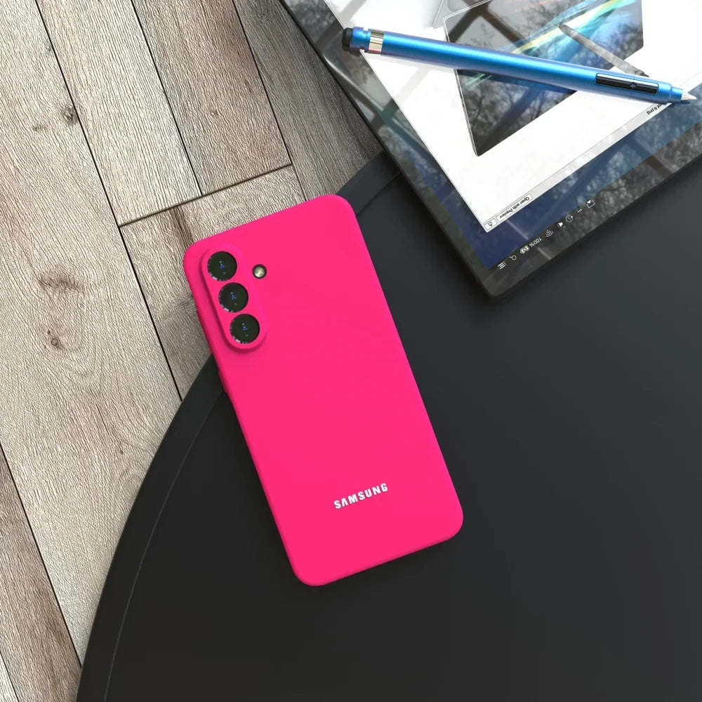 Phone Case Slim Silicone Shock-Absorbing Raised Screen & Camera Edges