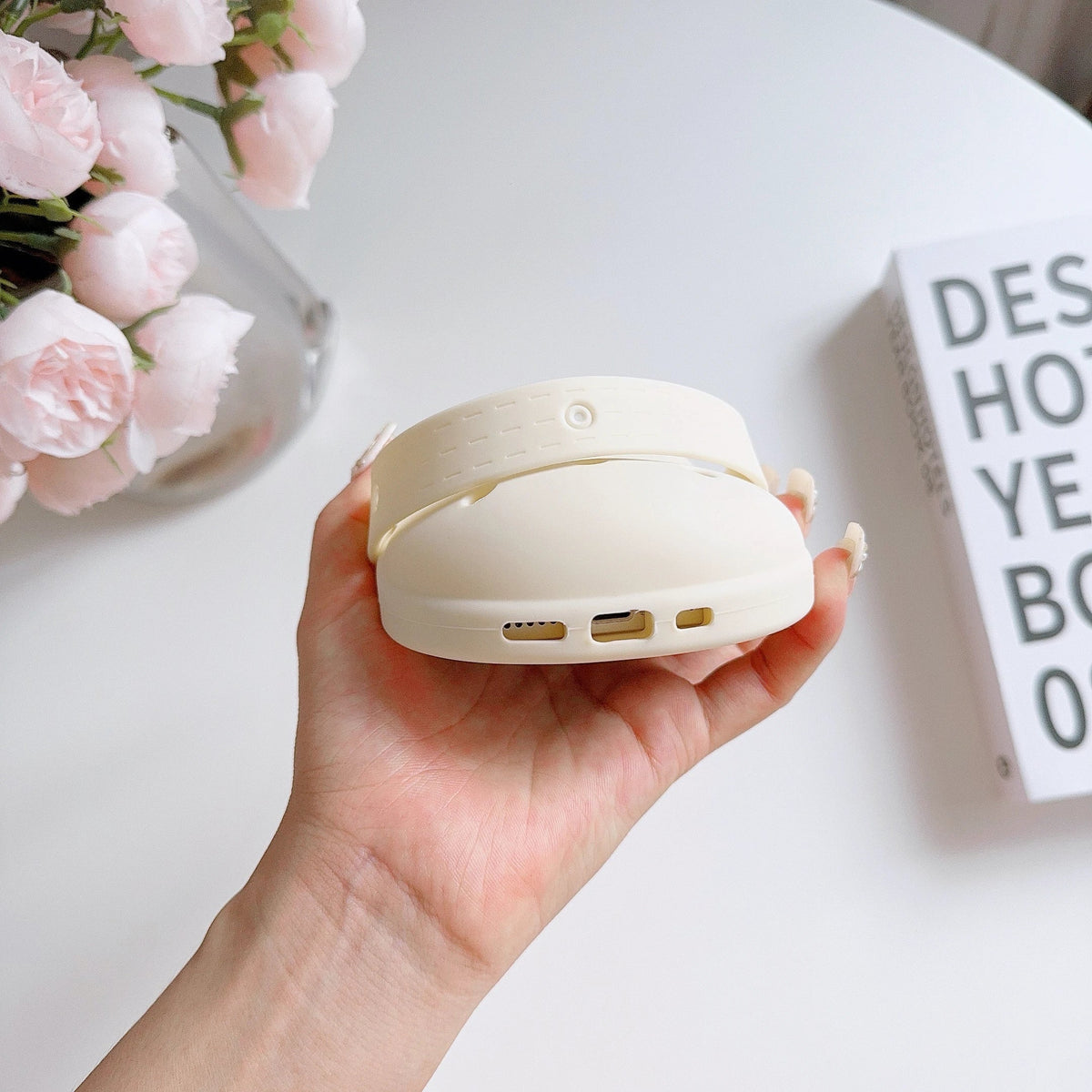 Phone Case Soft Silicone Shockproof Mini Slipper Design