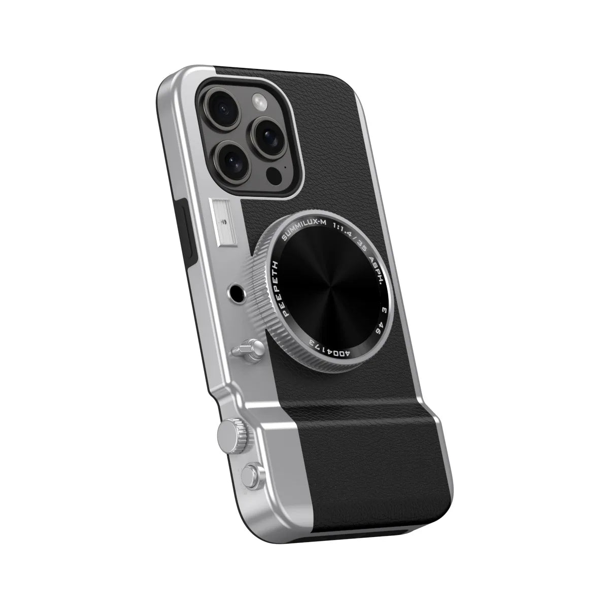 Phone Case Vintage Camera Design Magnetic Scratch-Resistant & Dustproof