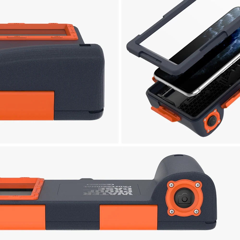 Phone Case Waterproof to 50 Ft Shock-Resistant