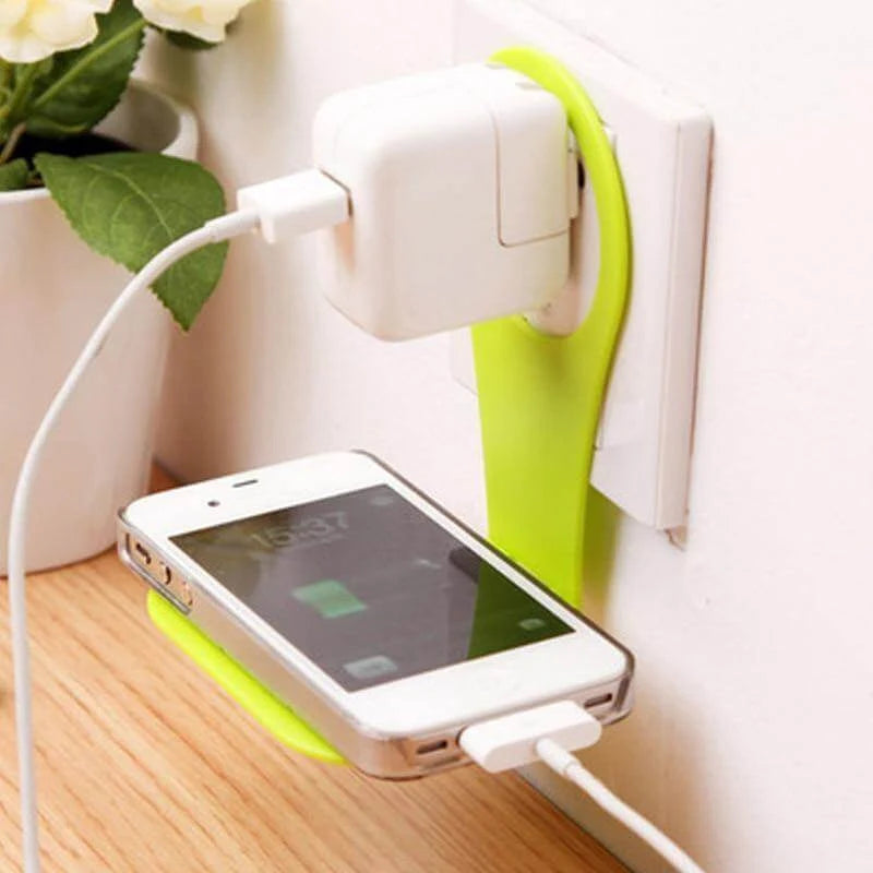 Phone Charger Holder Foldable Cable Organizer