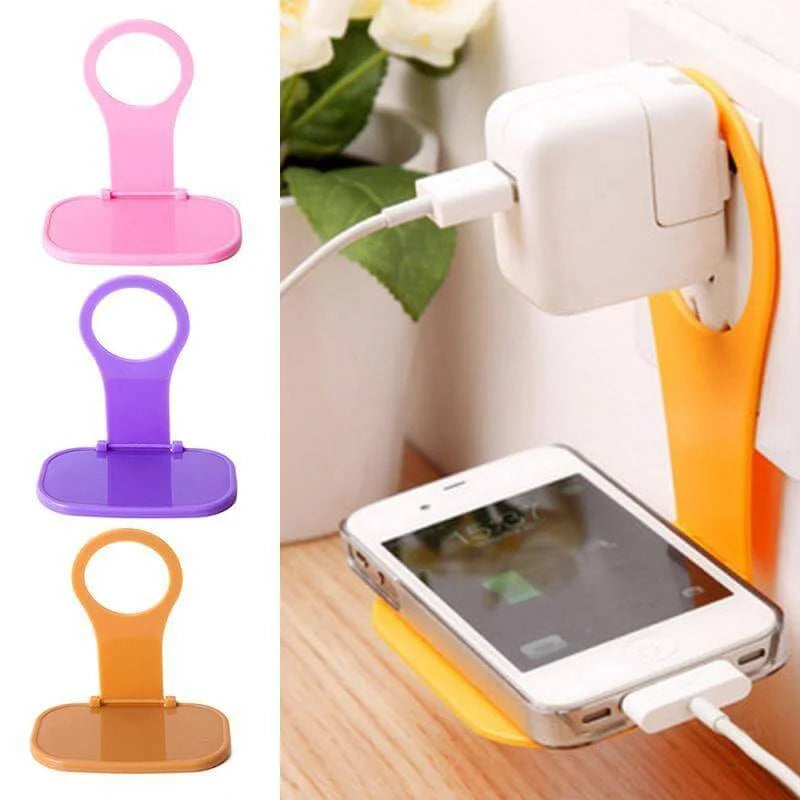 Phone Charger Holder Foldable Cable Organizer