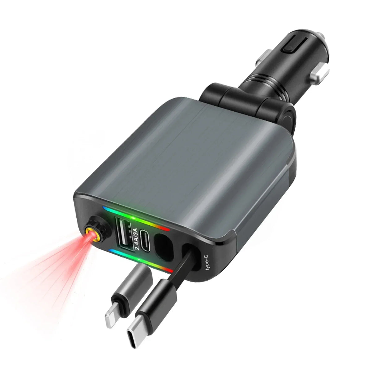 Phone Charger Starry Sky Projector Retractable Cable