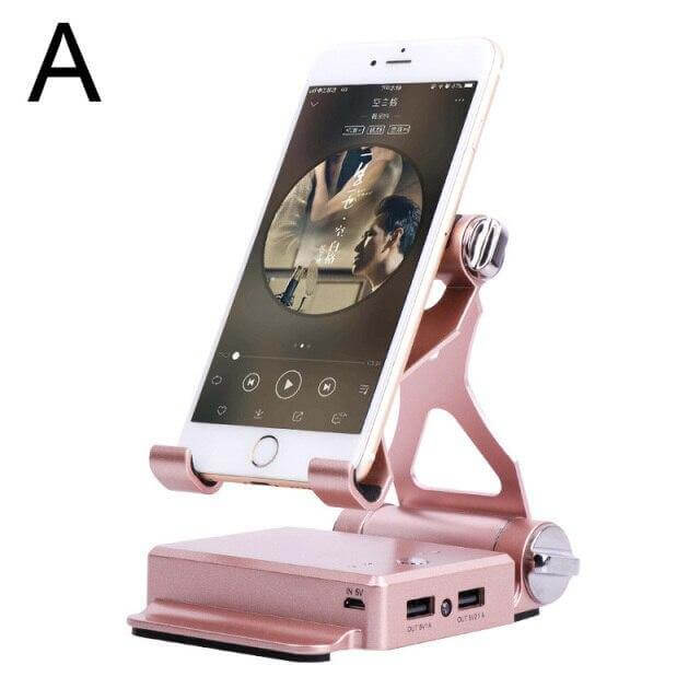 Phone Charging Stand 360-Degree Adjustable Bluetooth Speaker